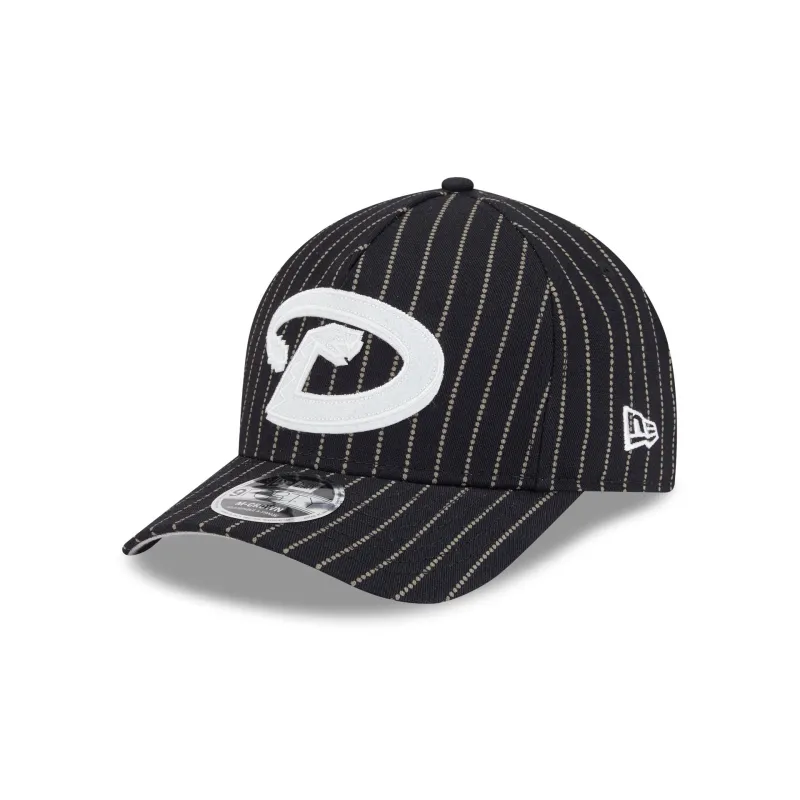 Arizona Diamondbacks Dotted Pinstripe 9FORTY M-Crown A-Frame Adjustable Hat sold by New Era