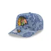 Chicago Blackhawks Denim Jacquard Golfer Hat sold by New Era