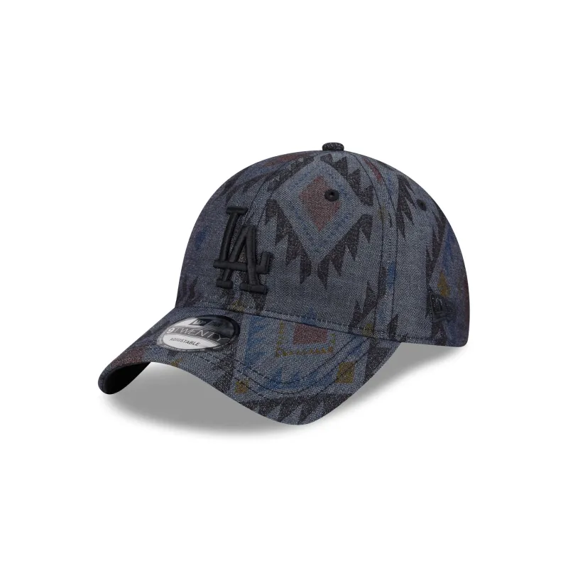 Los Angeles Dodgers Aztec Pattern 9TWENTY Adjustable Hat sold by New Era