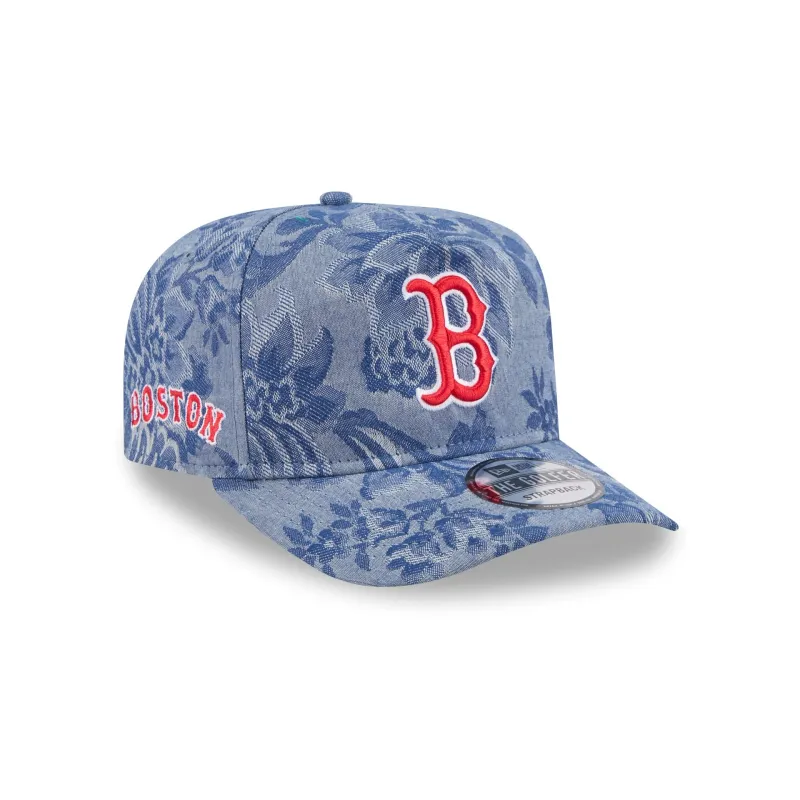 Boston Red Sox Denim Jacquard Golfer Hat sold by New Era