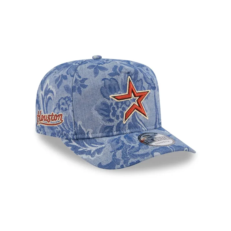 Houston Astros Denim Jacquard Golfer Hat sold by New Era