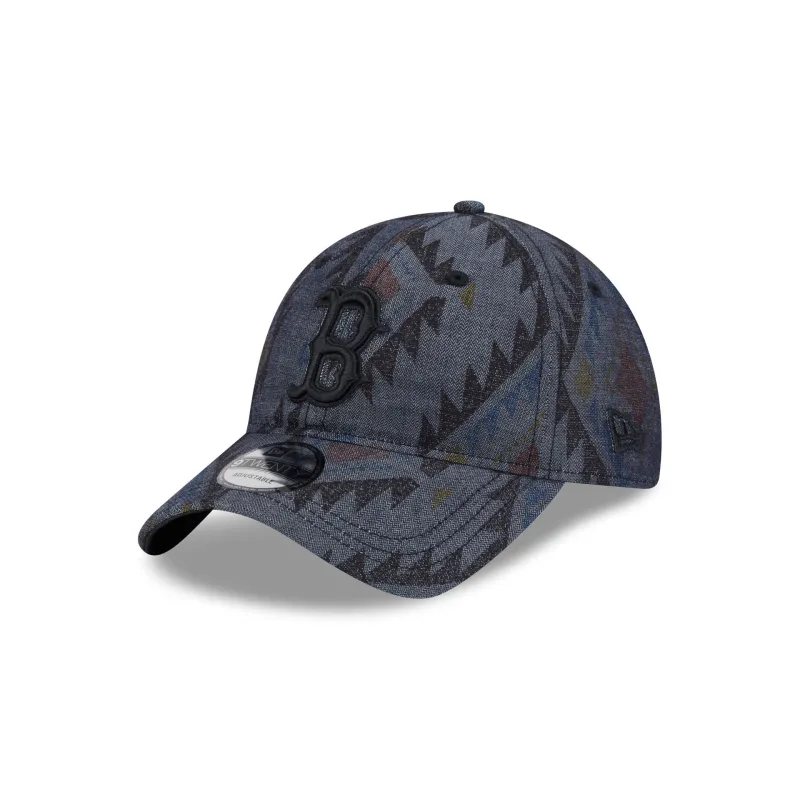 Boston Red Sox Aztec Pattern 9TWENTY Adjustable Hat sold by New Era