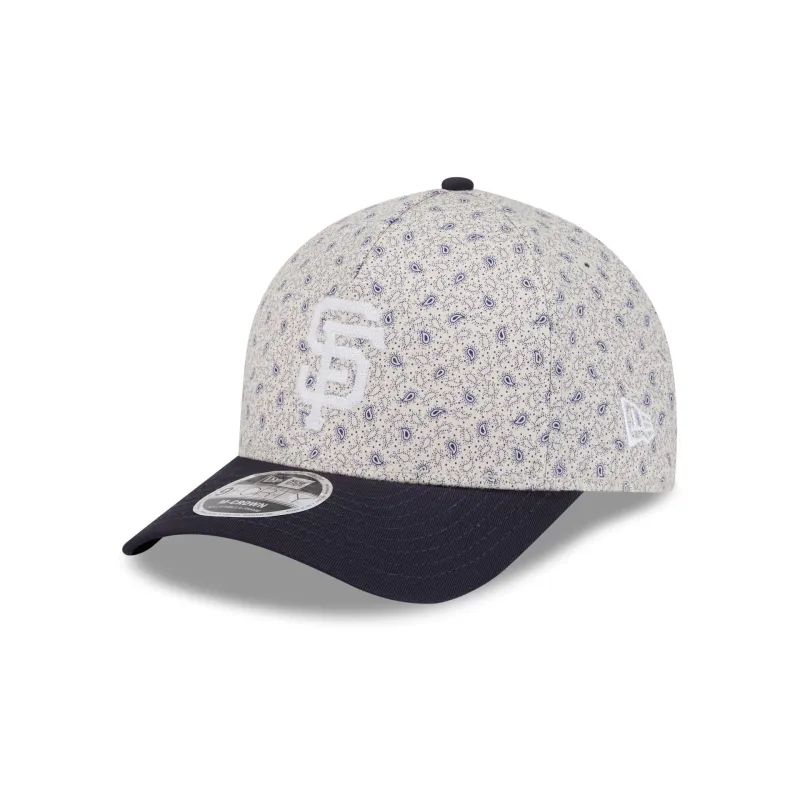 San Francisco Giants Micro Print 9FORTY M-Crown A-Frame Adjustable Hat sold by New Era