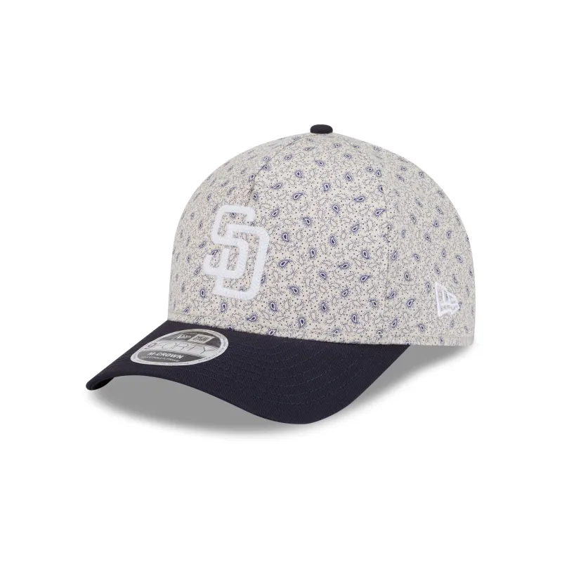 San Diego Padres Micro Print 9FORTY M-Crown A-Frame Adjustable Hat sold by New Era