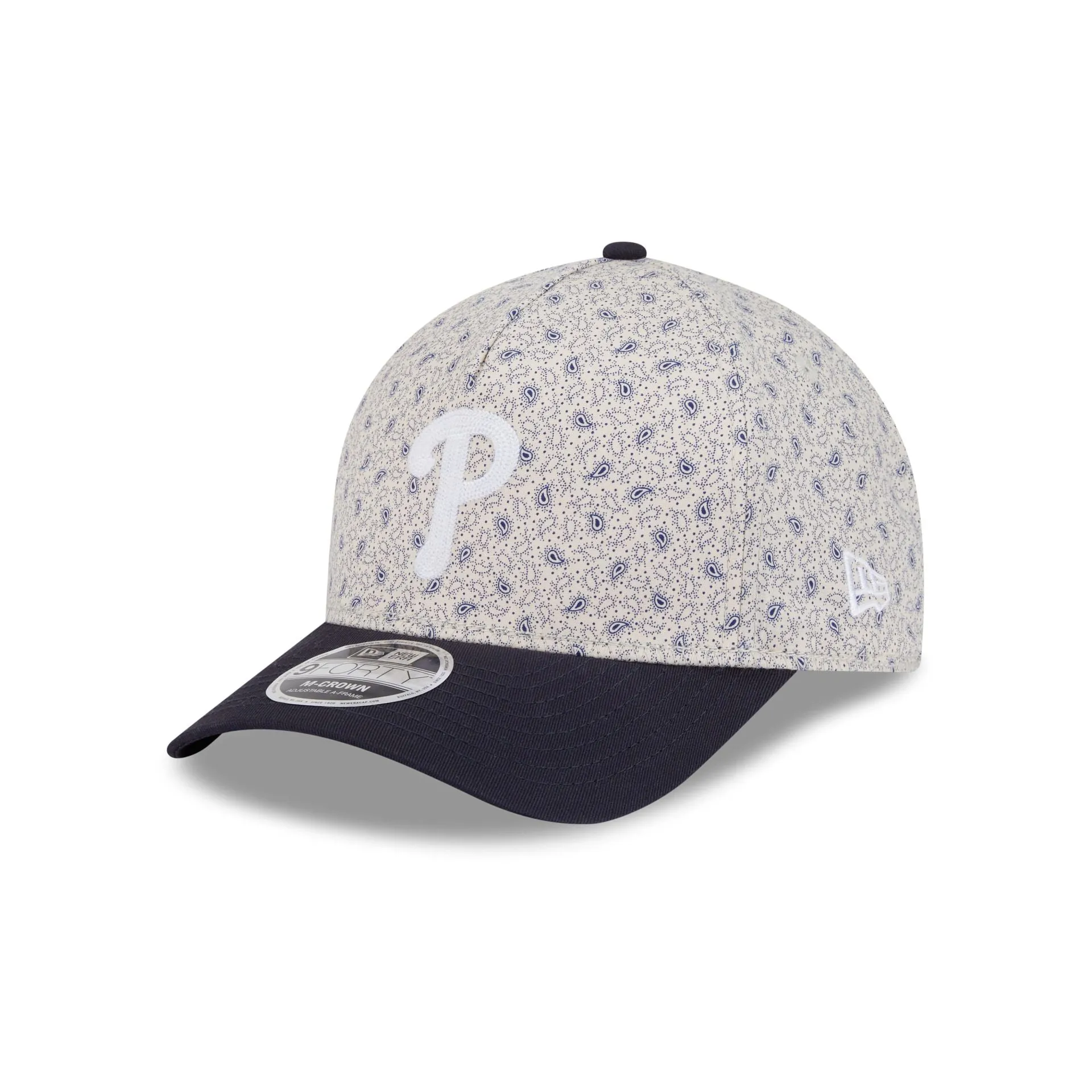 Philadelphia Phillies Micro Print 9FORTY M-Crown A-Frame Adjustable Hat sold by New Era