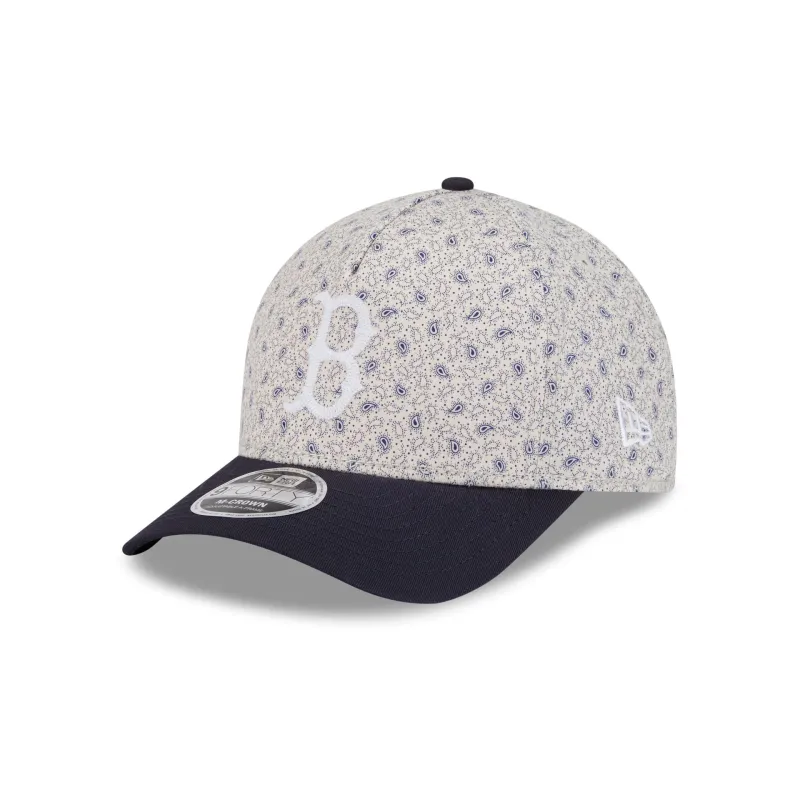 Boston Red Sox Micro Print 9FORTY M-Crown A-Frame Adjustable Hat sold by New Era