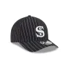 Chicago White Sox Dotted Pinstripe 9FORTY M-Crown A-Frame Adjustable Hat sold by New Era