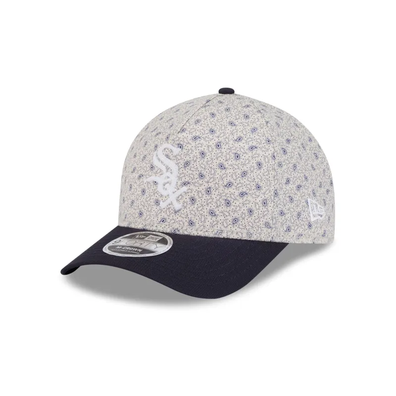 Chicago White Sox Micro Print 9FORTY M-Crown A-Frame Adjustable Hat sold by New Era