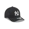 New York Yankees Dotted Pinstripe 9FORTY M-Crown A-Frame Adjustable Hat sold by New Era