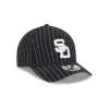 San Diego Padres Dotted Pinstripe 9FORTY M-Crown A-Frame Adjustable Hat sold by New Era