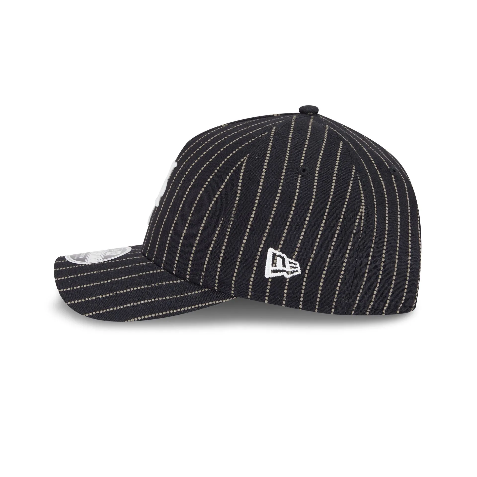 New York Mets Dotted Pinstripe 9FORTY M-Crown A-Frame Adjustable Hat sold by New Era product image thumbnail 4