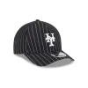 New York Mets Dotted Pinstripe 9FORTY M-Crown A-Frame Adjustable Hat sold by New Era