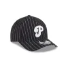 Philadelphia Phillies Dotted Pinstripe 9FORTY M-Crown A-Frame Adjustable Hat sold by New Era