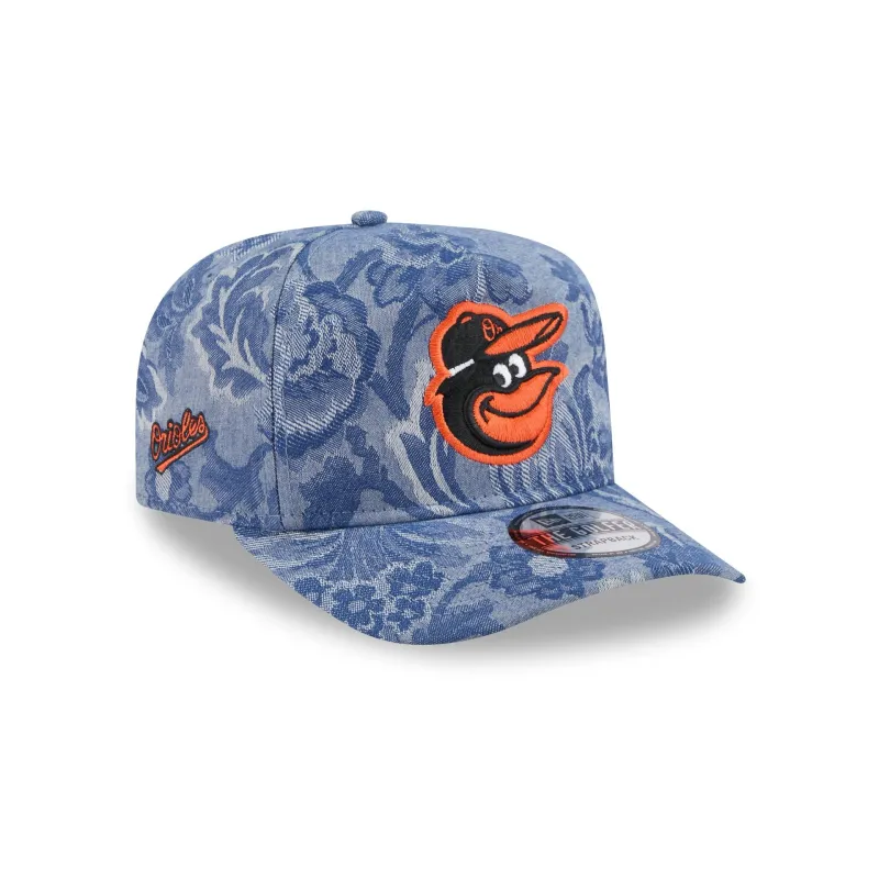 Baltimore Orioles Denim Jacquard Golfer Hat sold by New Era