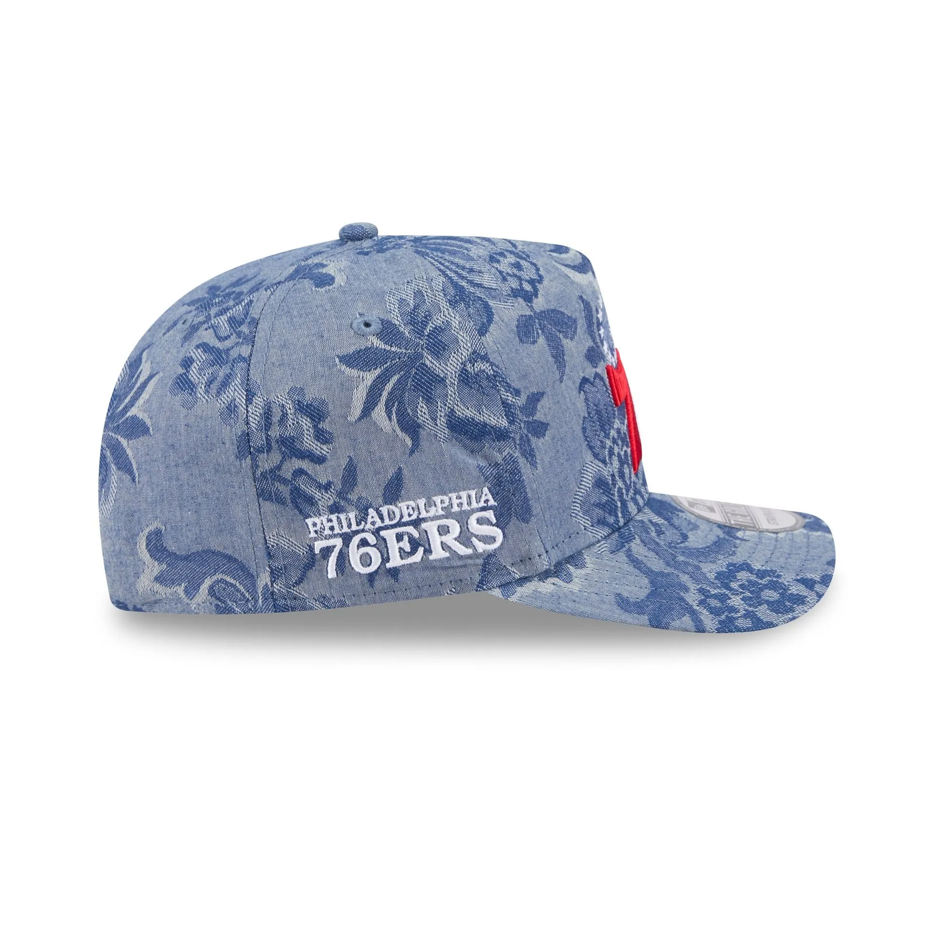 Philadelphia 76ers Denim Jacquard Golfer Hat sold by New Era product image thumbnail 4