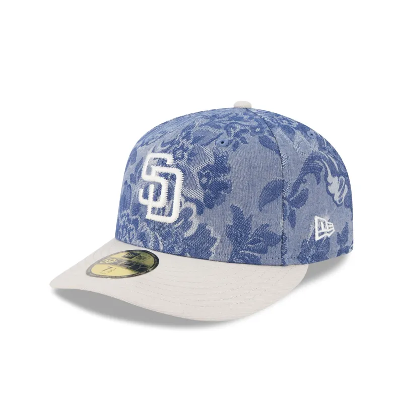 San Diego Padres Two-Tone Denim 59FIFTY Fitted Hat sold by New Era