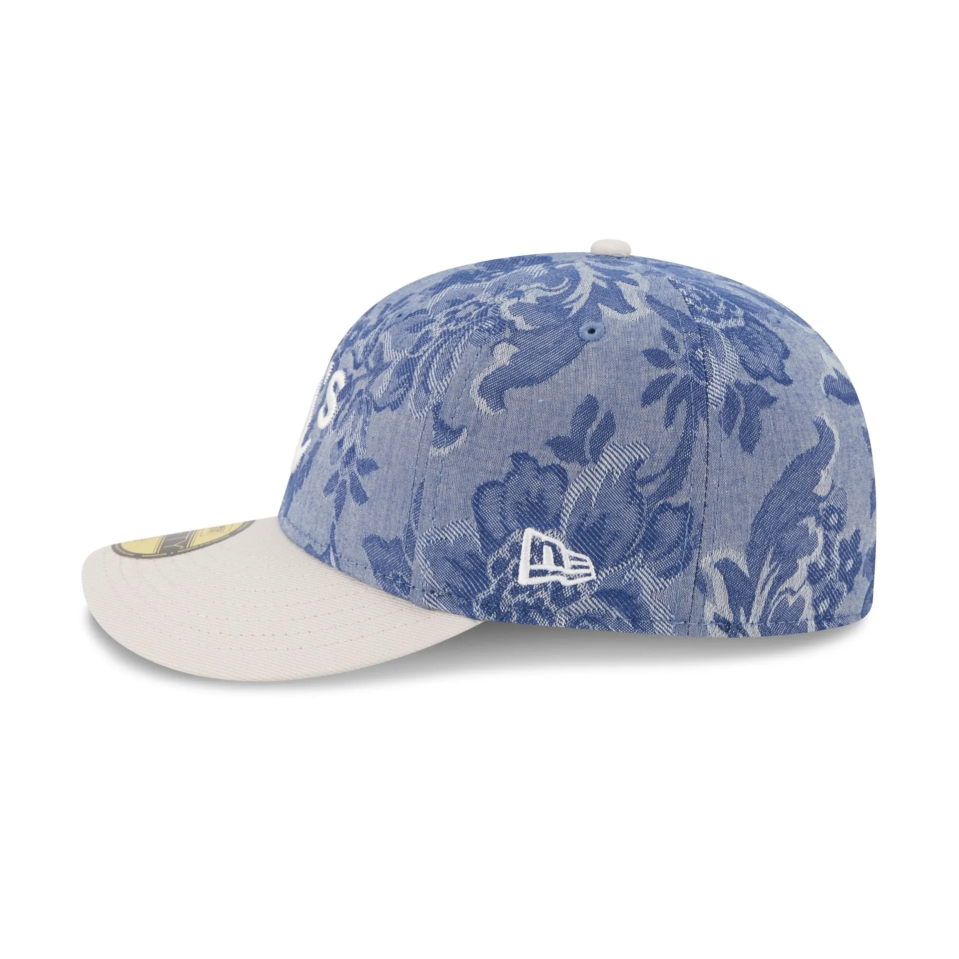 Athletics Two-Tone Denim 59FIFTY Fitted Hat sold by New Era product image thumbnail 4