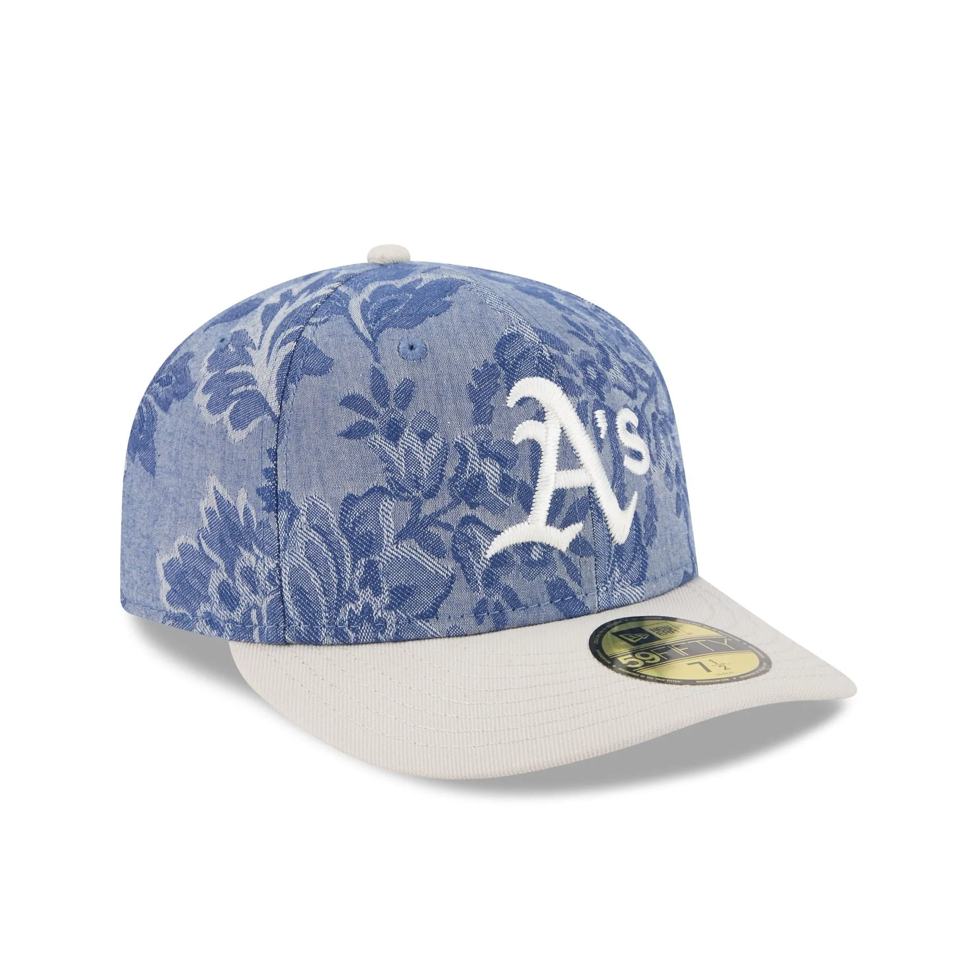 Athletics Two-Tone Denim 59FIFTY Fitted Hat sold by New Era product image thumbnail 3