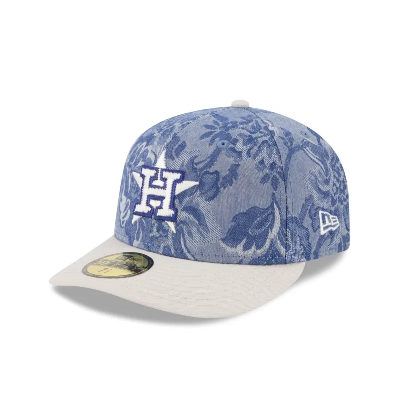 Houston Astros Two-Tone Denim 59FIFTY Fitted Hat sold by New Era