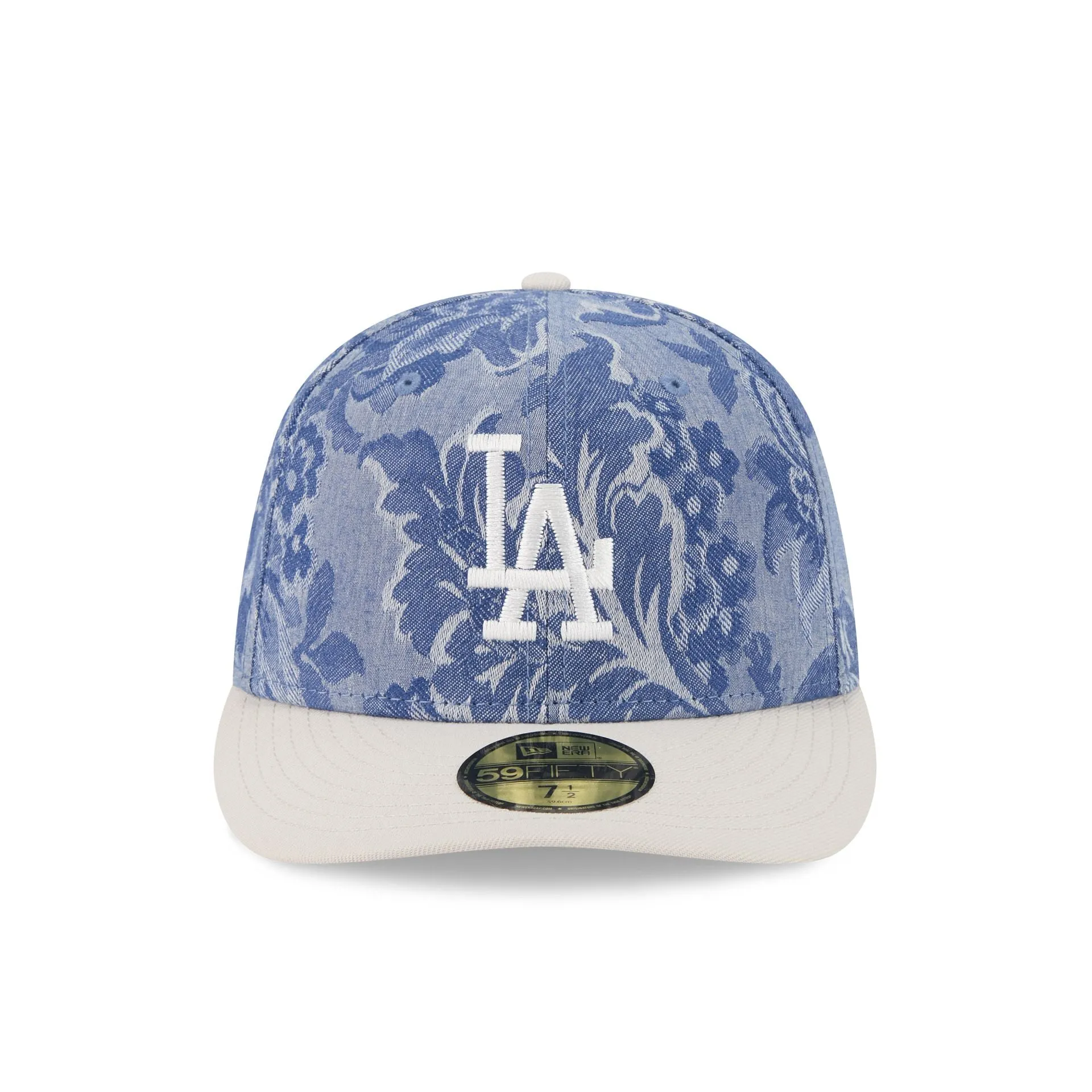 Los Angeles Dodgers Two-Tone Denim 59FIFTY Fitted Hat sold by New Era product image thumbnail 2