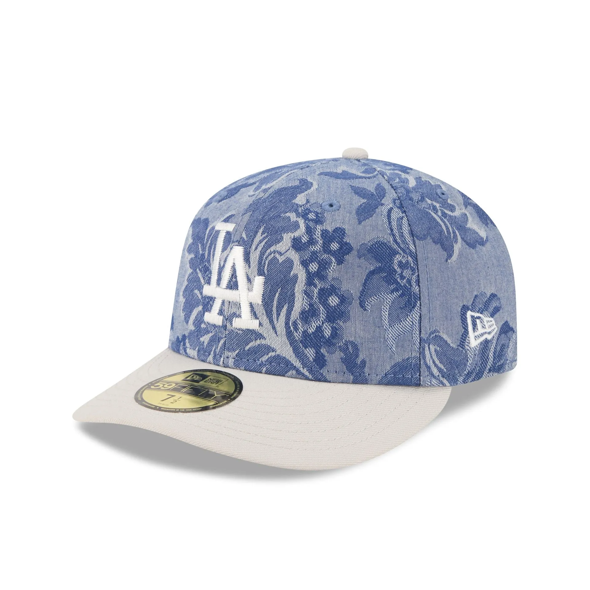 Los Angeles Dodgers Two-Tone Denim 59FIFTY Fitted Hat sold by New Era