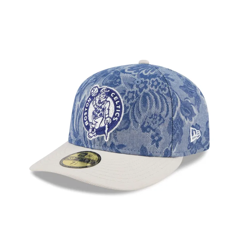 Boston Celtics Two-Tone Denim 59FIFTY Fitted Hat sold by New Era