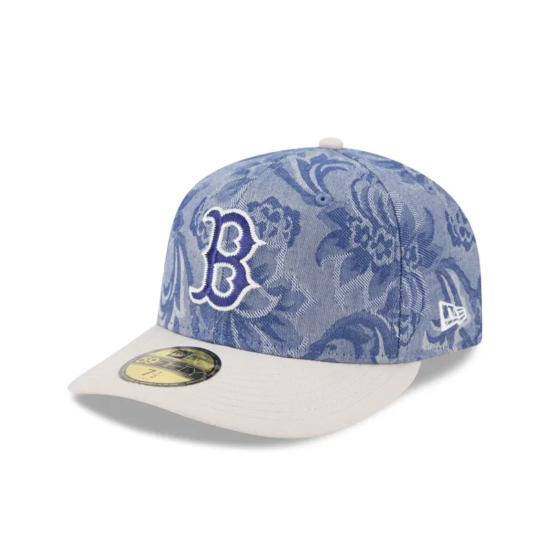 Boston Red Sox Two-Tone Denim 59FIFTY Fitted Hat sold by New Era