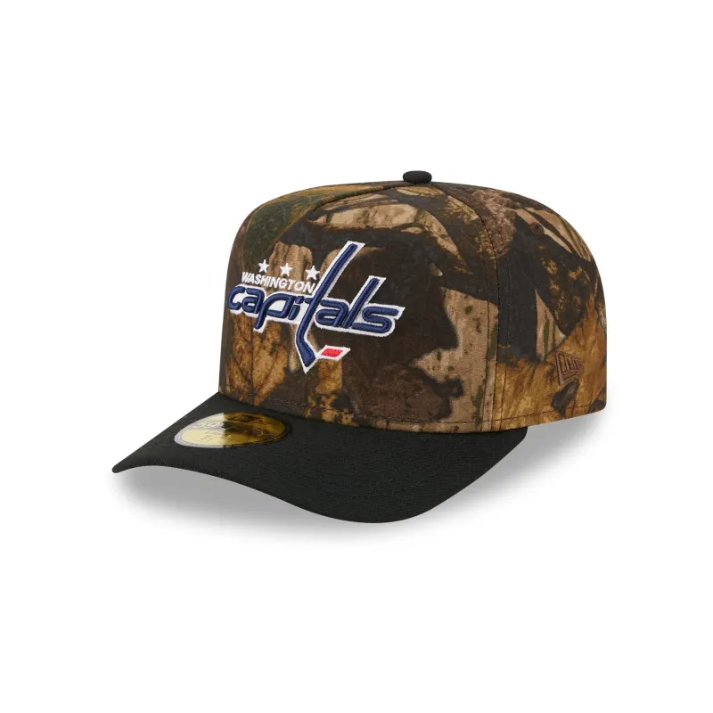 Washington Capitals Ripstop Camo 59FIFTY A-Frame Fitted Hat sold by New Era