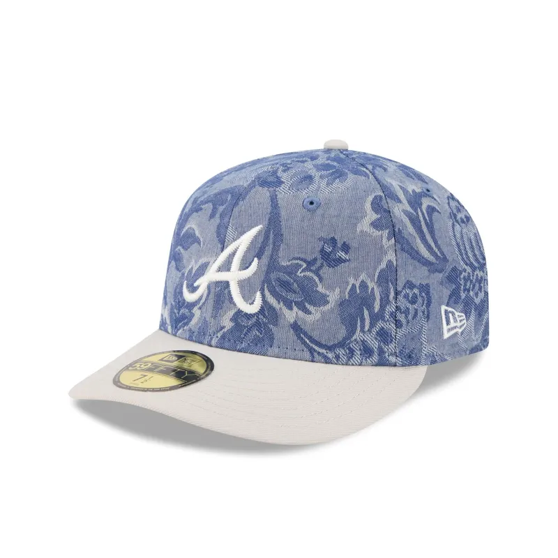 Atlanta Braves Two-Tone Denim 59FIFTY Fitted Hat sold by New Era