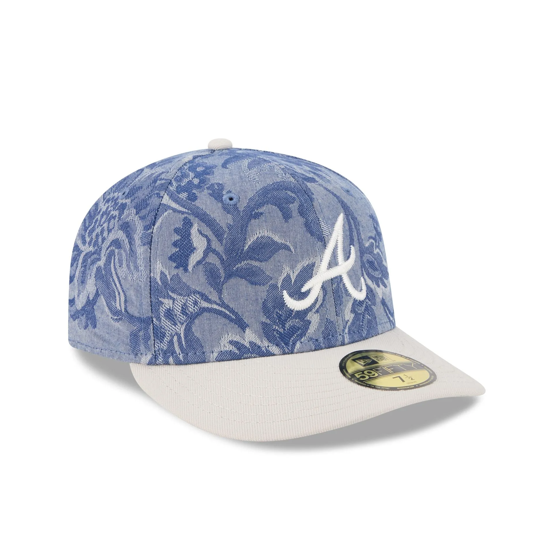 Atlanta Braves Two-Tone Denim 59FIFTY Fitted Hat sold by New Era product image thumbnail 3