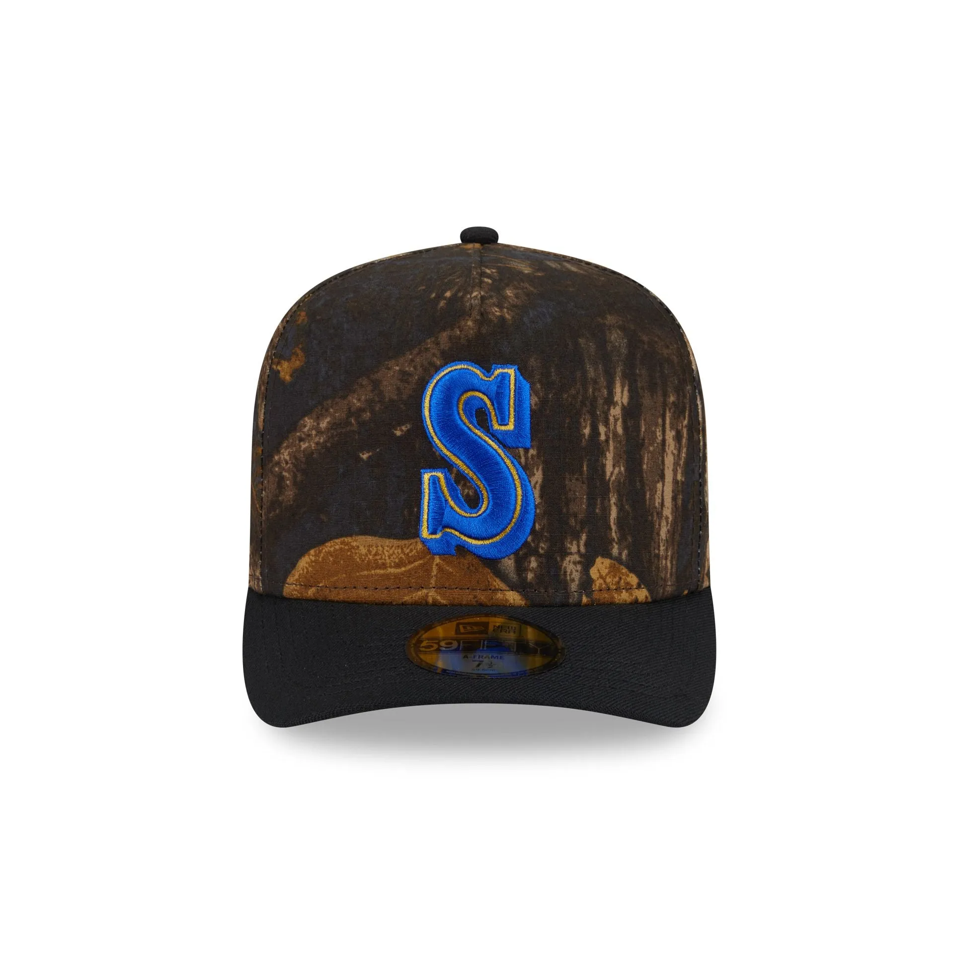 Seattle Mariners Ripstop Camo 59FIFTY A-Frame Fitted Hat sold by New Era product image thumbnail 2