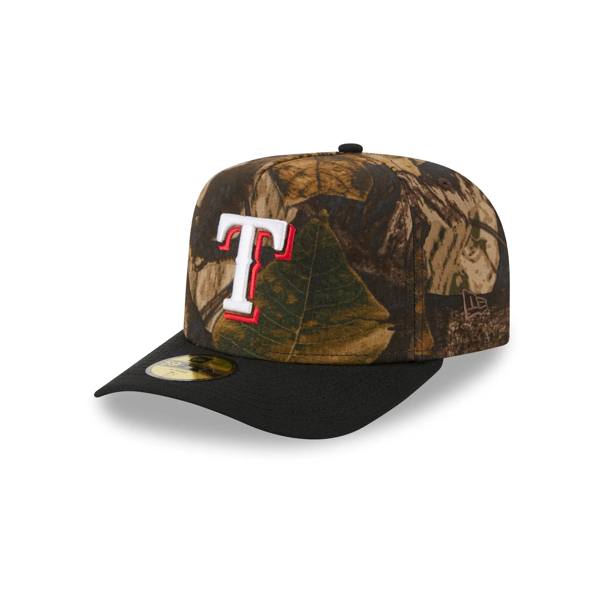 Texas Rangers Ripstop Camo 59FIFTY A-Frame Fitted Hat sold by New Era
