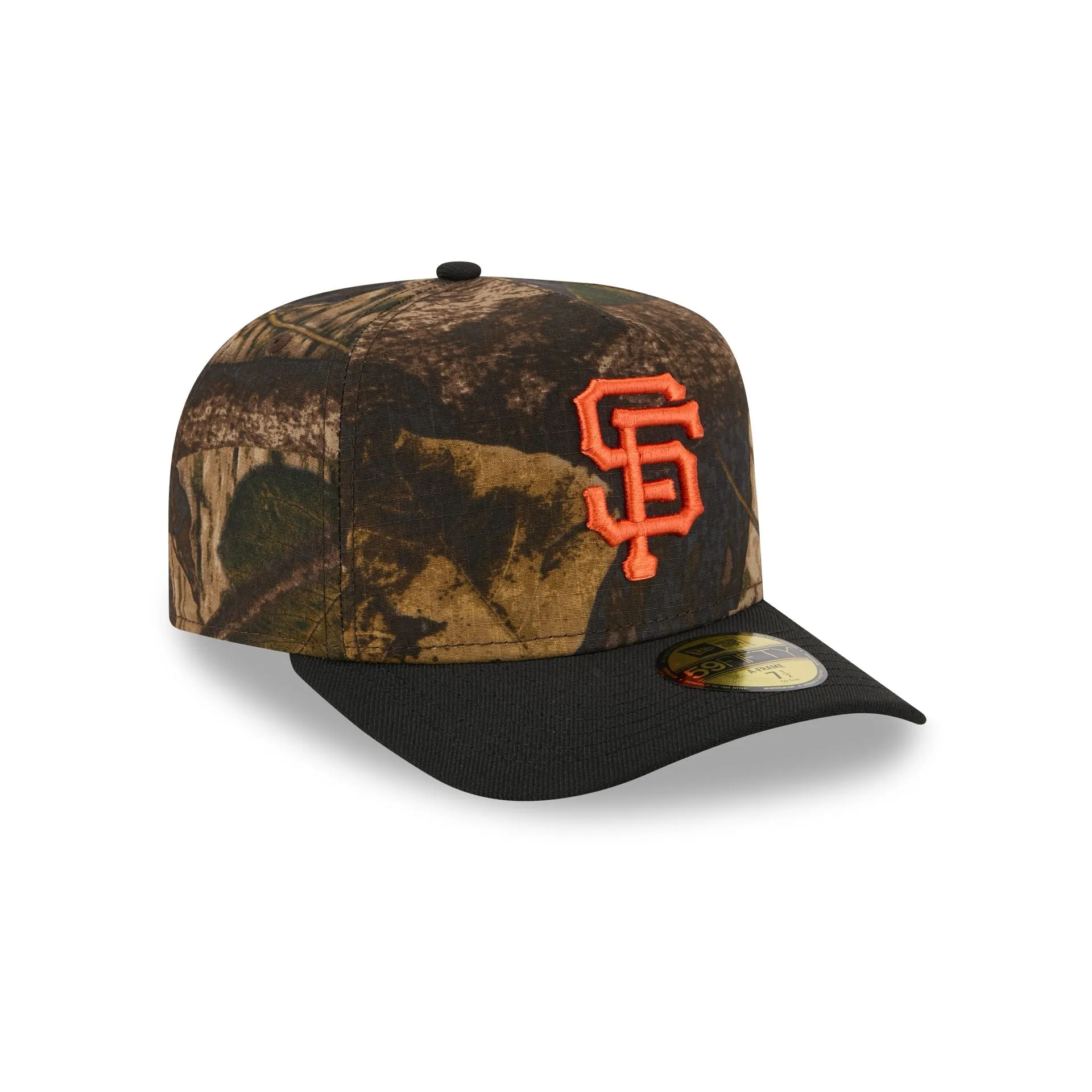 San Francisco Giants Ripstop Camo 59FIFTY A-Frame Fitted Hat sold by New Era product image thumbnail 3