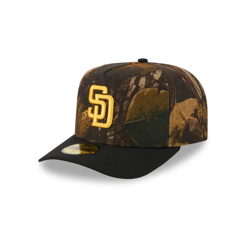 San Diego Padres Ripstop Camo 59FIFTY A-Frame Fitted Hat sold by New Era