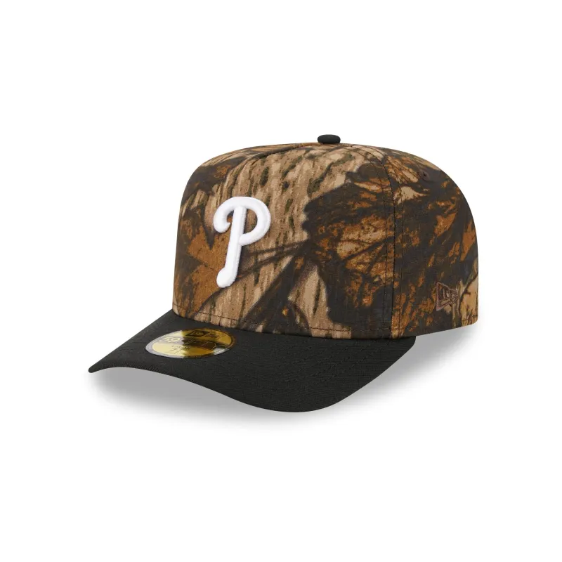 Philadelphia Phillies Ripstop Camo 59FIFTY A-Frame Fitted Hat sold by New Era
