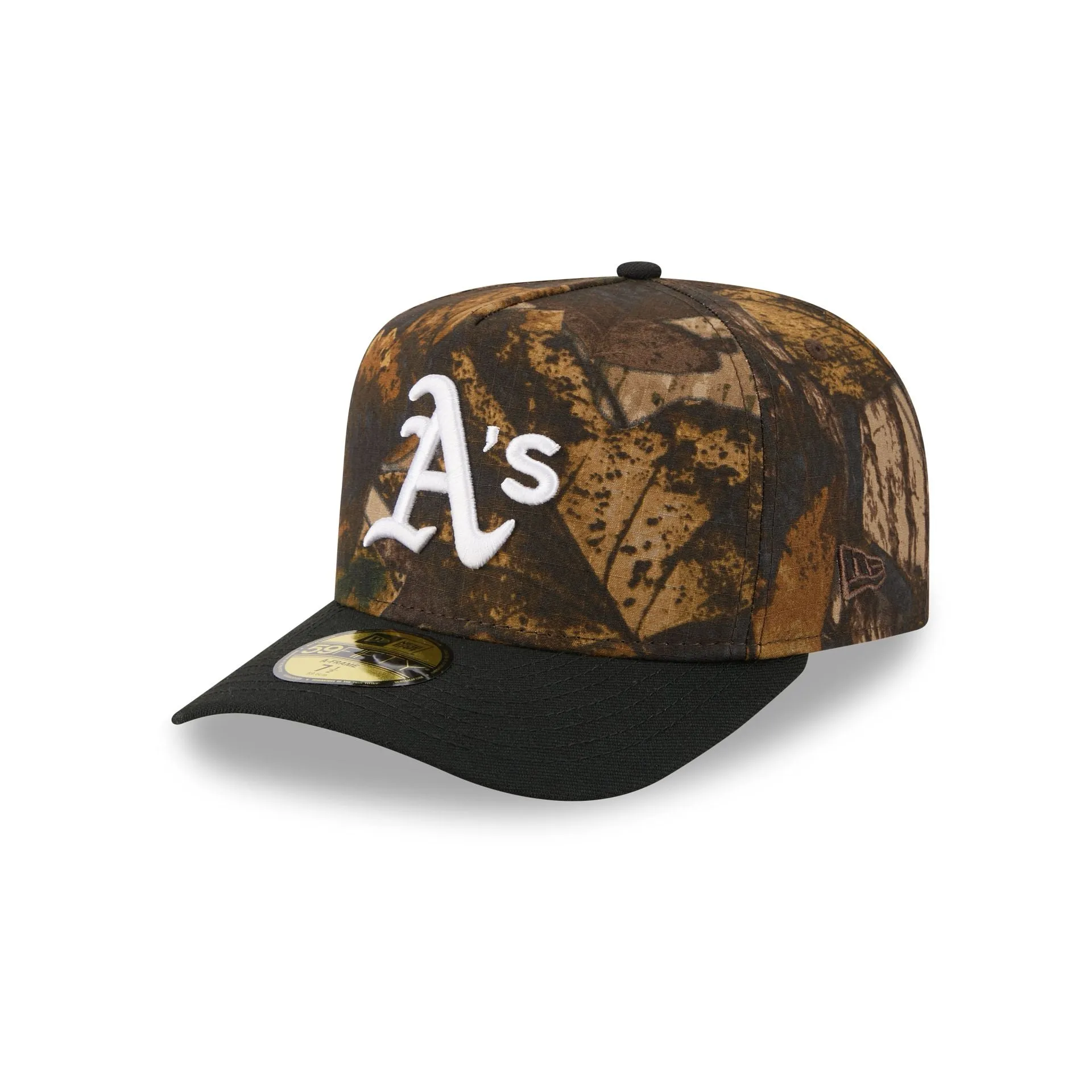 Athletics Ripstop Camo 59FIFTY A-Frame Fitted Hat sold by New Era