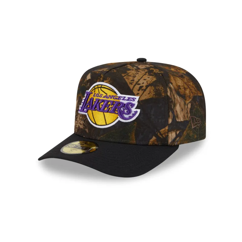 Los Angeles Lakers Ripstop Camo 59FIFTY A-Frame Fitted Hat sold by New Era