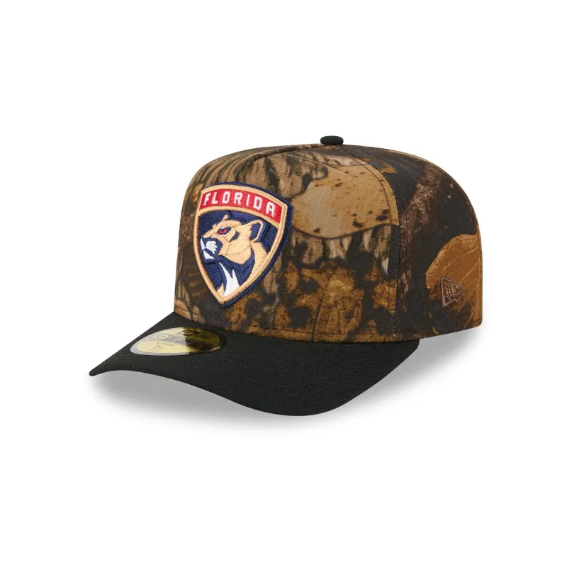 Florida Panthers Ripstop Camo 59FIFTY A-Frame Fitted Hat sold by New Era