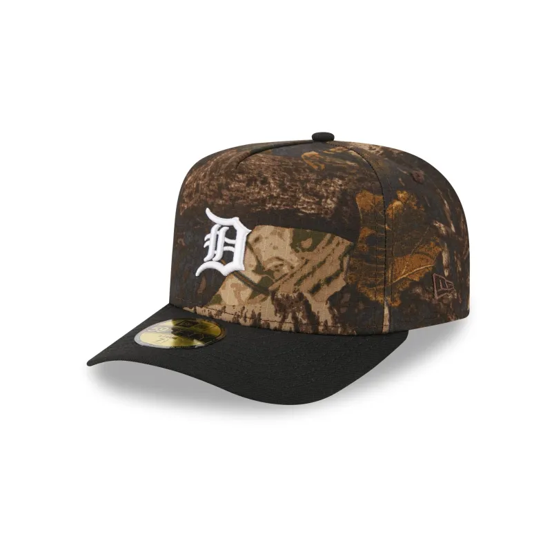 Detroit Tigers Ripstop Camo 59FIFTY A-Frame Fitted Hat sold by New Era