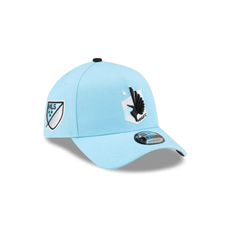Minnesota United FC 2024 MLS Kickoff 9FORTY A-Frame Snapback Hat sold by New Era