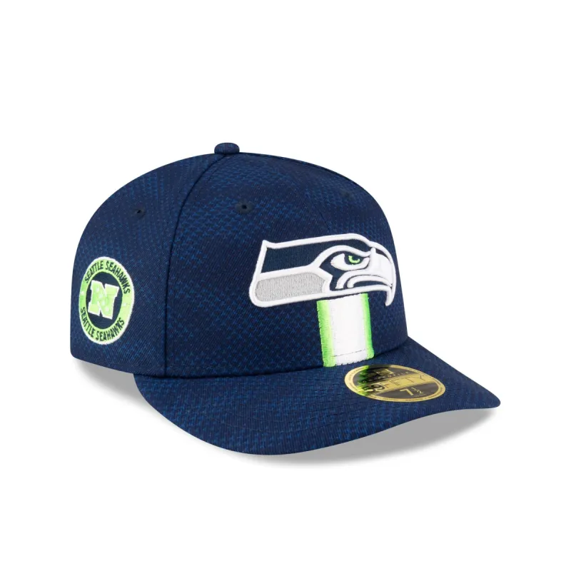 Seattle Seahawks 2024 Sideline Low Profile 59FIFTY Fitted Hat sold by New Era