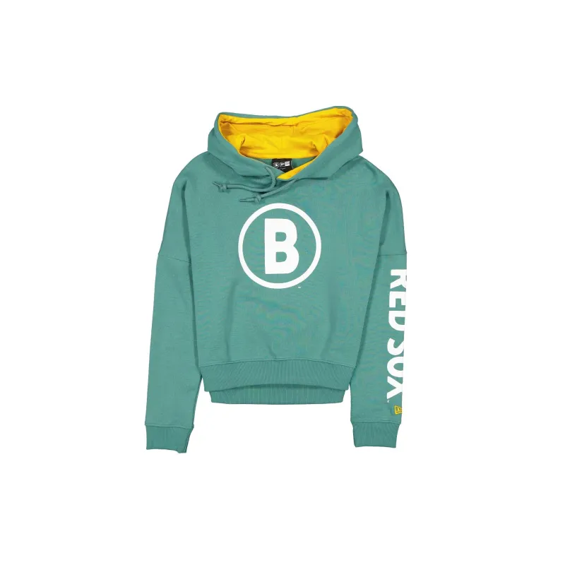Boston Red Sox City Connect Women's Green Hoodie sold by New Era