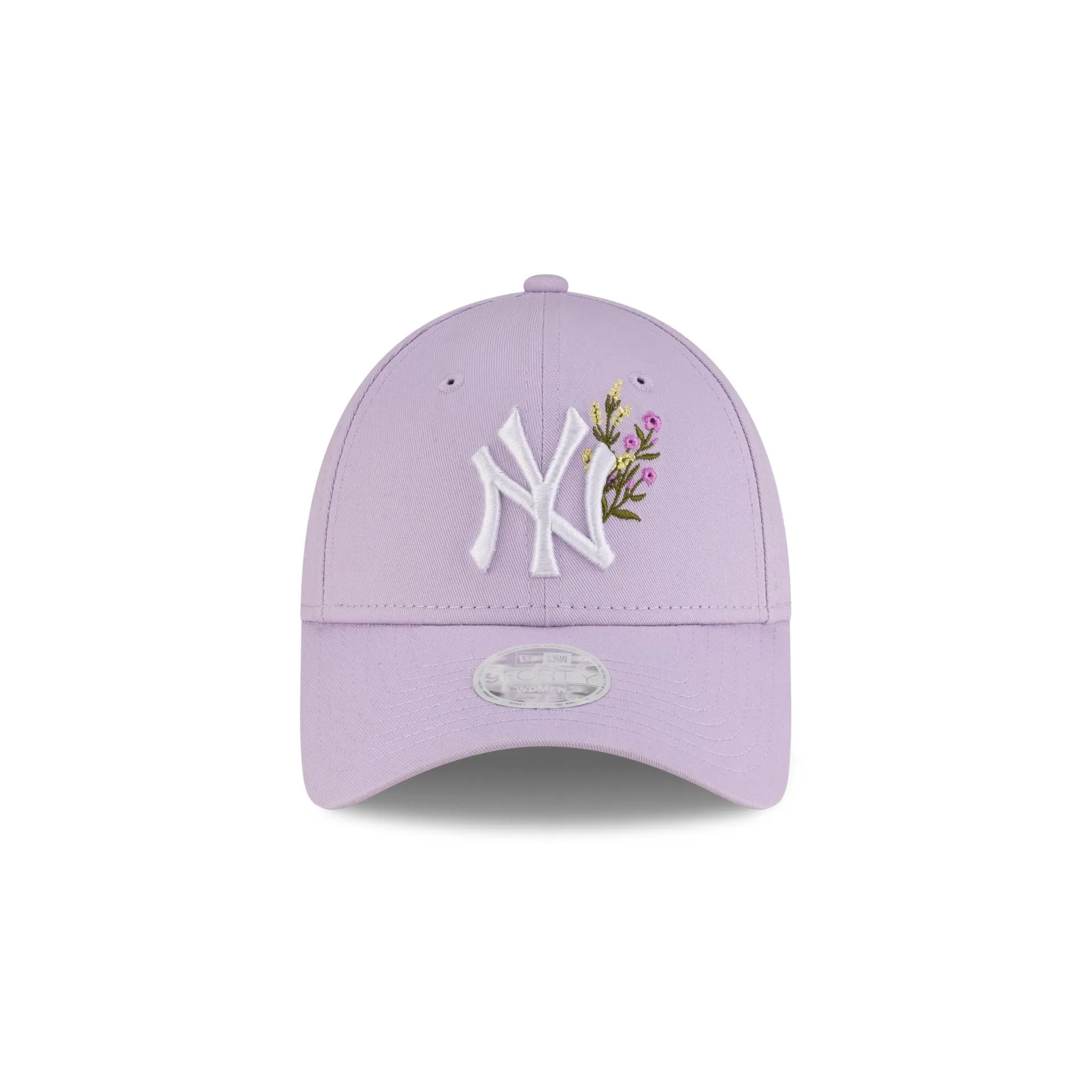 New York Yankees Floral Icon Pastel Purple Women's 9FORTY Adjustable Hat sold by New Era product image thumbnail 2