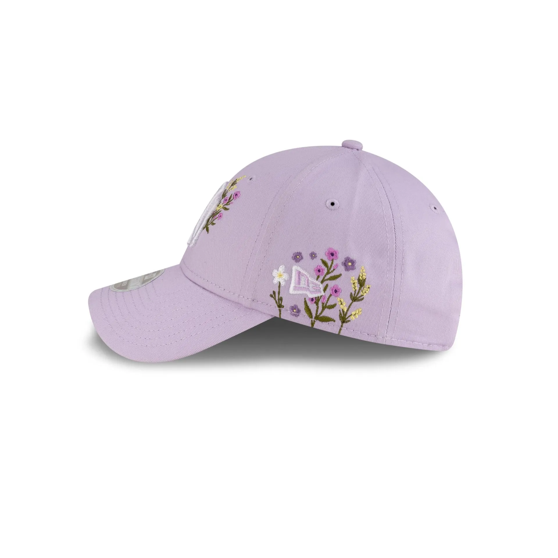 New York Yankees Floral Icon Pastel Purple Women's 9FORTY Adjustable Hat sold by New Era product image thumbnail 4