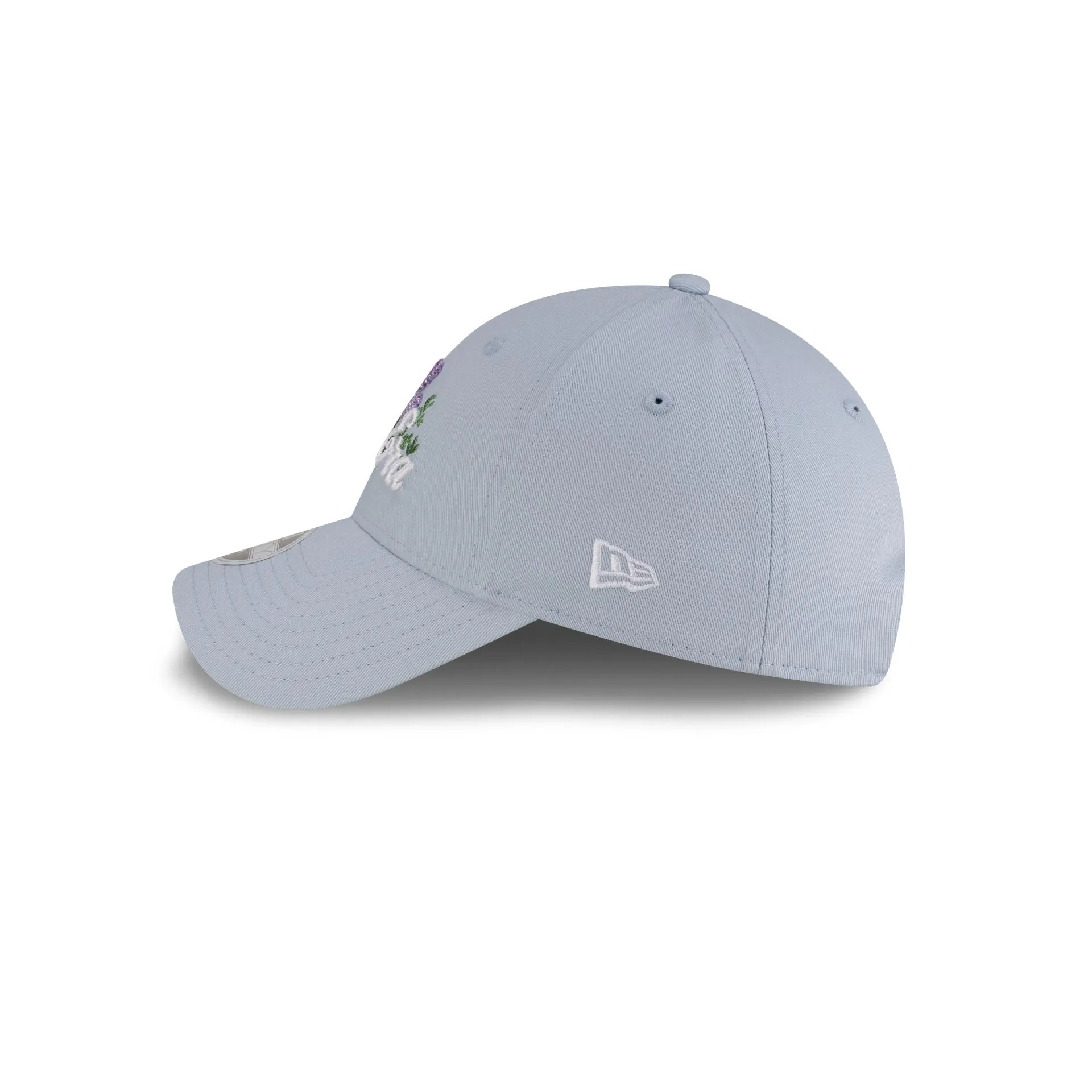 New Era Cap Beaded Floral Pastel Blue Women's 9FORTY Adjustable Hat sold by New Era product image thumbnail 4