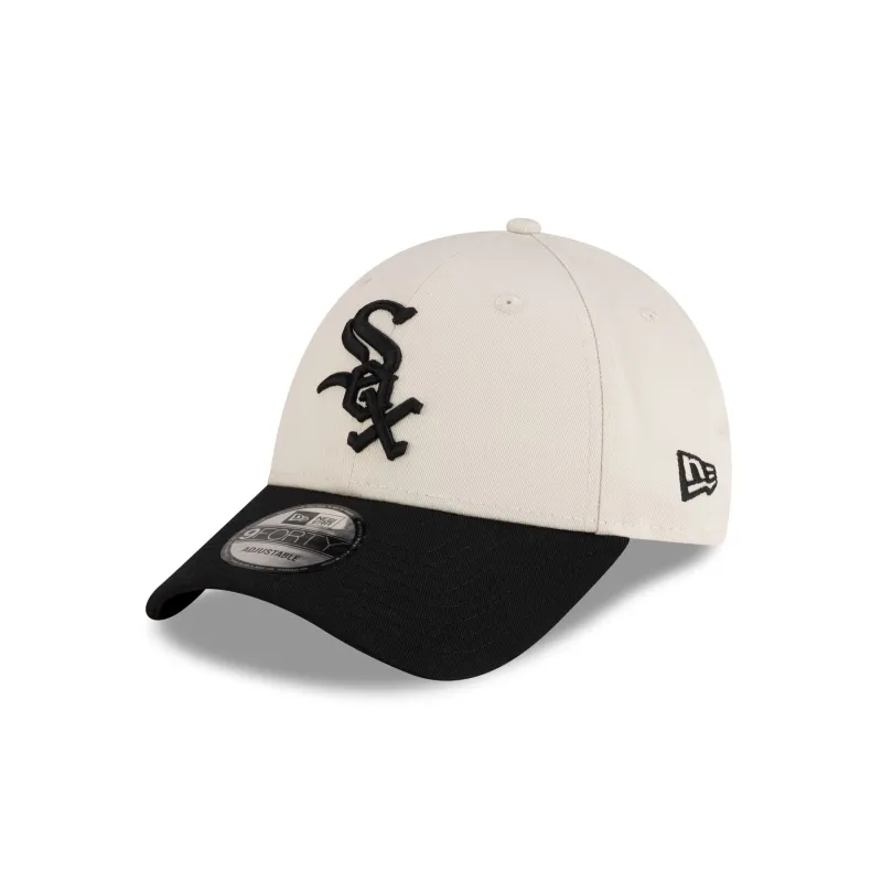 Chicago White Sox Side Script 9FORTY Adjustable Hat sold by New Era