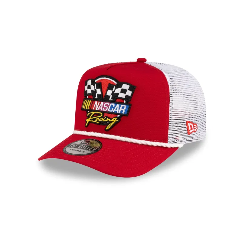 NASCAR Classics Flags Red Golfer Hat sold by New Era