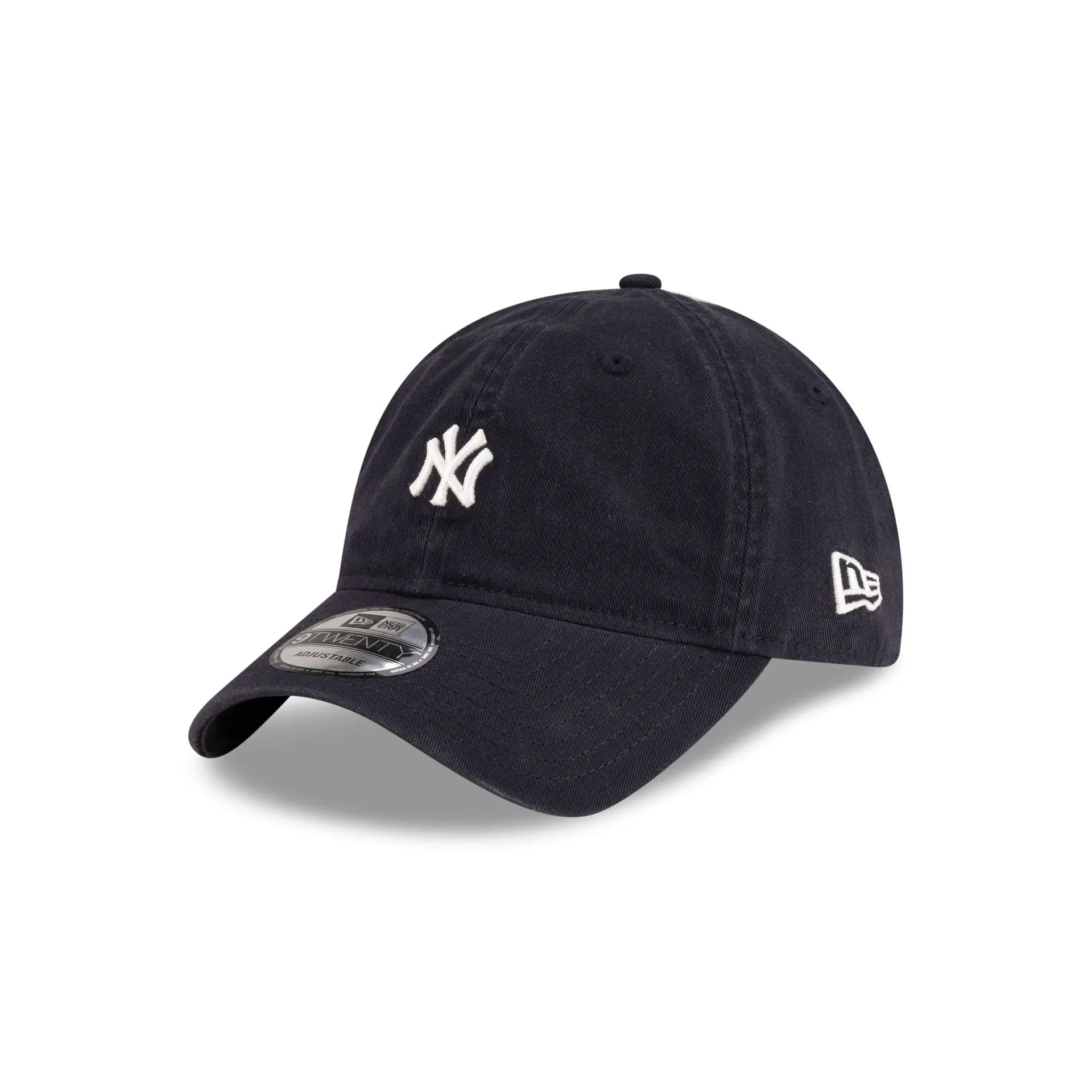 New York Yankees Mini Logo Washed Navy 9TWENTY Adjustable Hat sold by New Era
