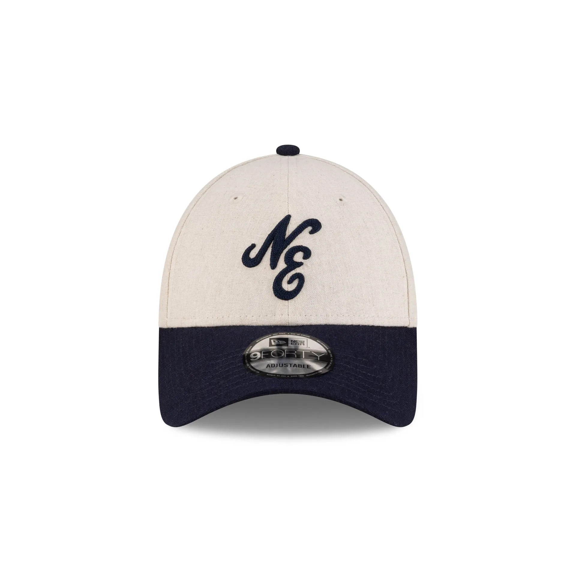 New Era Cap Linen Two Tone Navy 9FORTY Adjustable Hat sold by New Era product image thumbnail 2