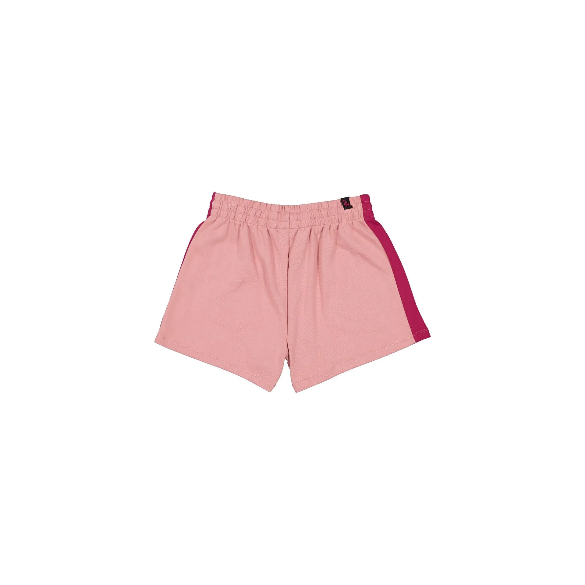 Los Angeles Dodgers Women's High Waisted Cosmetic Pink Floral Shorts sold by New Era product image thumbnail 2